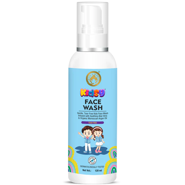 Mom & World Kids Face Wash Tear Free, 120ml