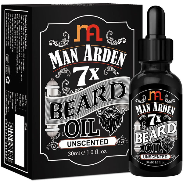 Man Arden 7X Beard Oil, 30ml (Unscented)