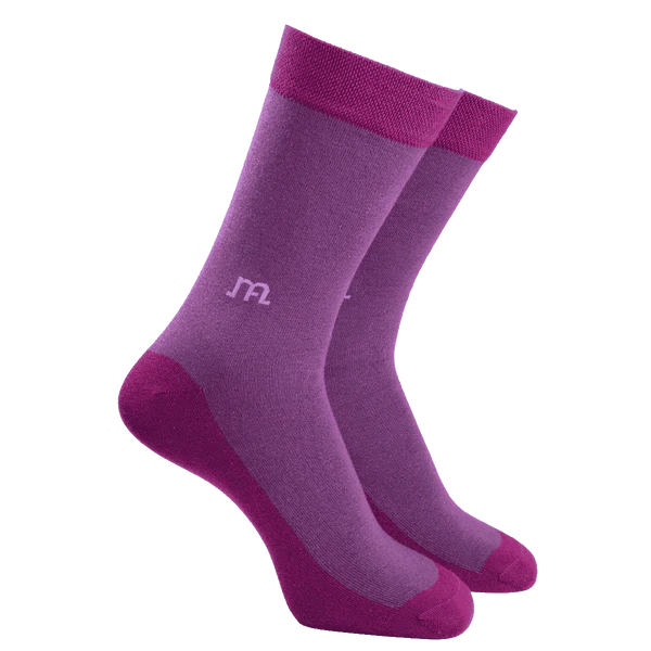 Man Arden Placid Magenta Edition Designer Socks, 1 Pair