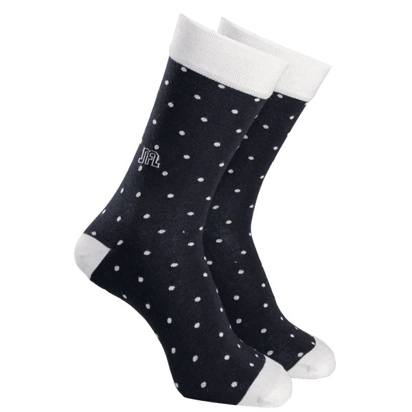 Man Arden The Perky Polka Edition Designer Socks, 1 Pair