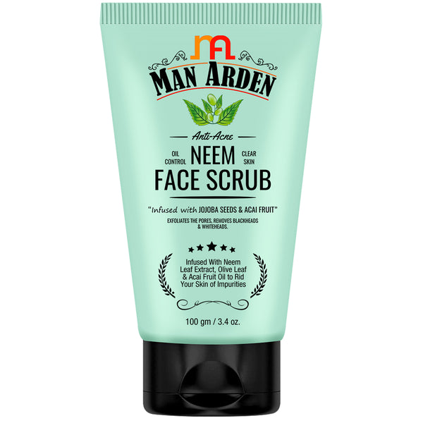 Anti-Acne Neem Face Scrub, 100g