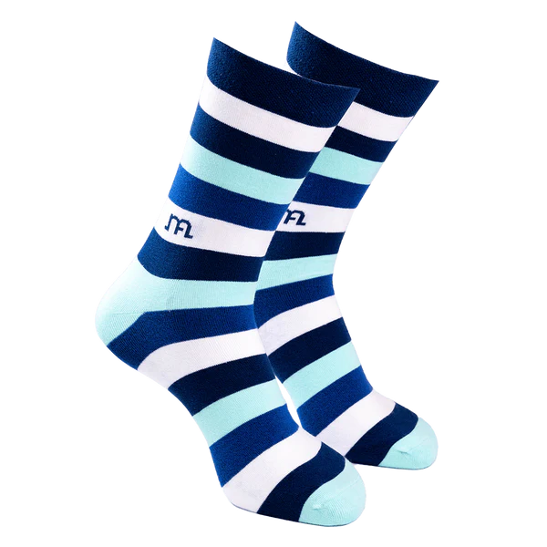 Man Arden The Blue Spalsh Edition Designer Socks,, 1 Pair