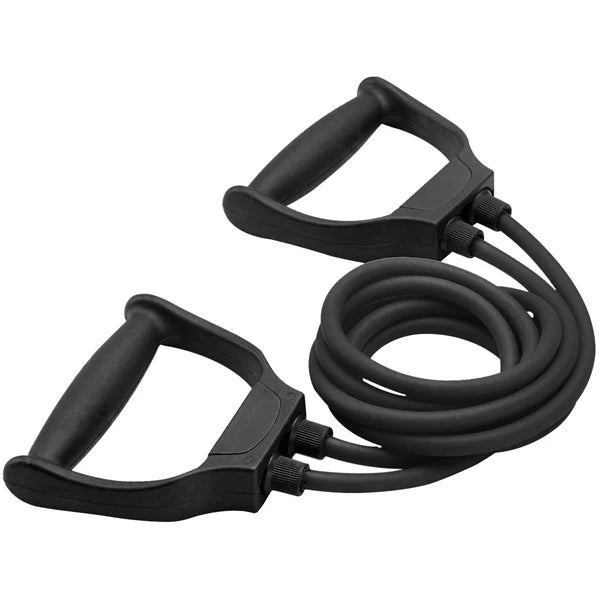 MuscleXP DrFitness+ Double Toning Tube Latex Tube (Black)