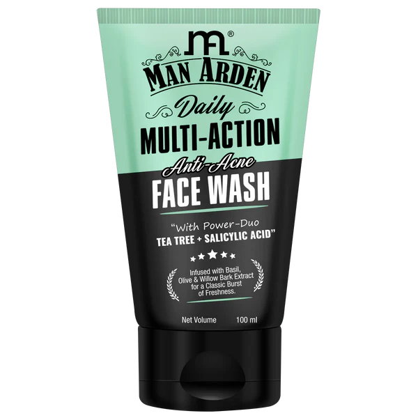 Man Arden Daily Multi-Action Anti Acne Face Wash 100ml