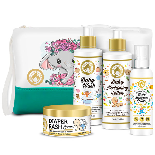 Mom & World Groom And Bloom Baby Grooming Combo