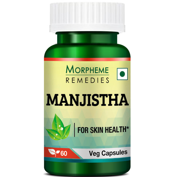 Morpheme Remedies Manjistha Extract, 500 mg – 60 Capsules