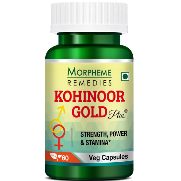 Morpheme Remedies Kohinoor Gold Plus – 60 Veg Capsules