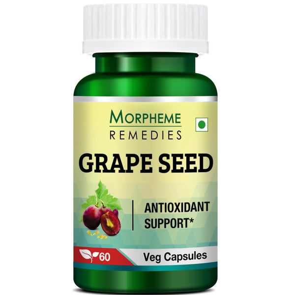 Morpheme Grape Seed Extract, 500mg Extract 60 Veg Caps