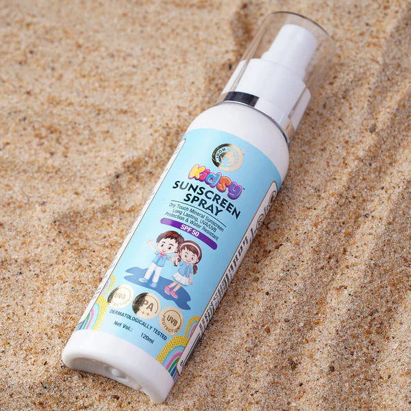 Mom & World Mineral Based Kids Sunscreen Spray SPF 50, 120ml