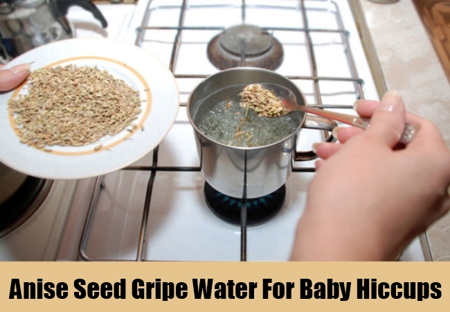 Anise Seed Gripe Water For Baby Hiccups