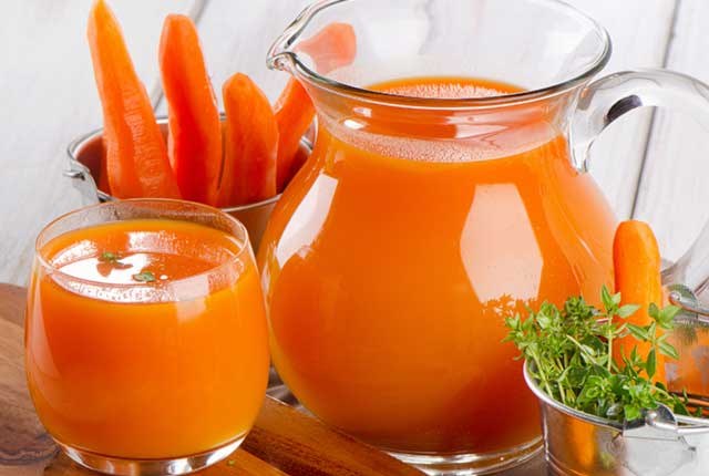Carrot Juice And Yogurt