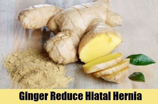 Ginger Reduce Hiatal Hernia