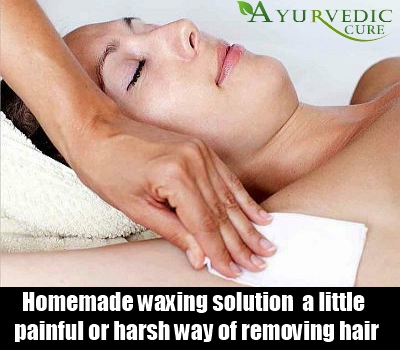 Homemade Waxing solution