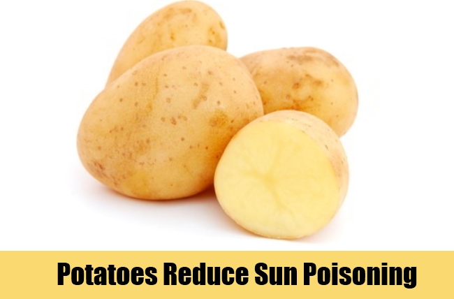 Potatoes Reduce Sun Poisoning
