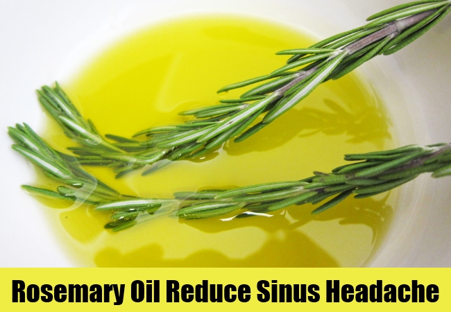 Rosemary Oil Reduce Sinus Headache