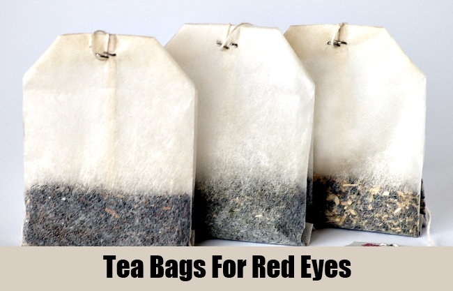 Tea Bags For Red Eyes