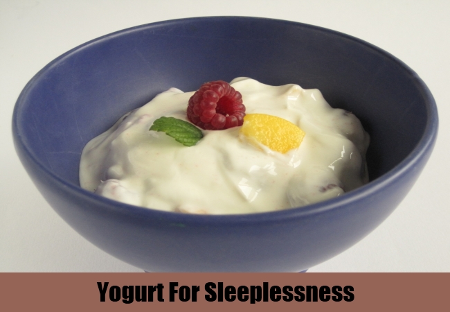 Yogurt For Sleeplessness